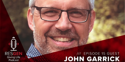 thumbnail image for blog post: RESGEN Giving Life Podcast: Ep.15 John Garrick