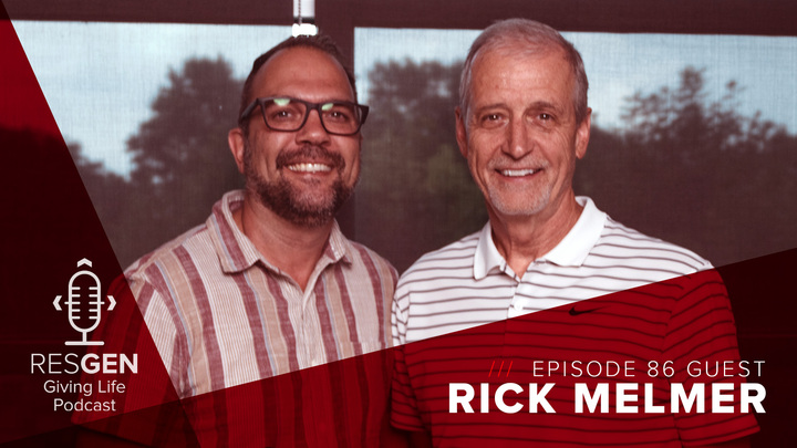 Tom and Rick standing together