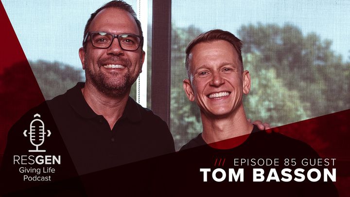 Tom and Tom standing together