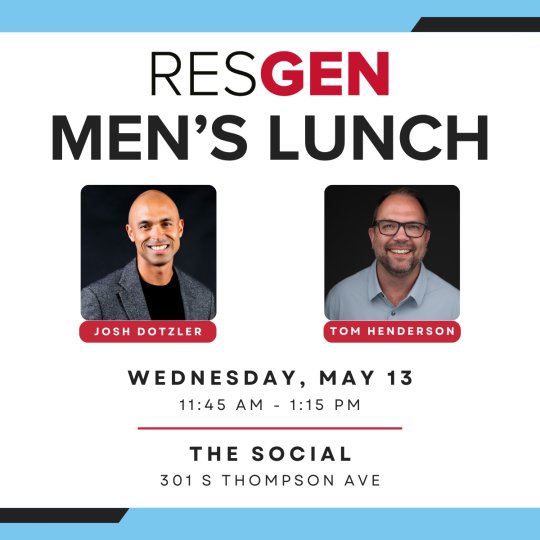RESGEN event lunchroom